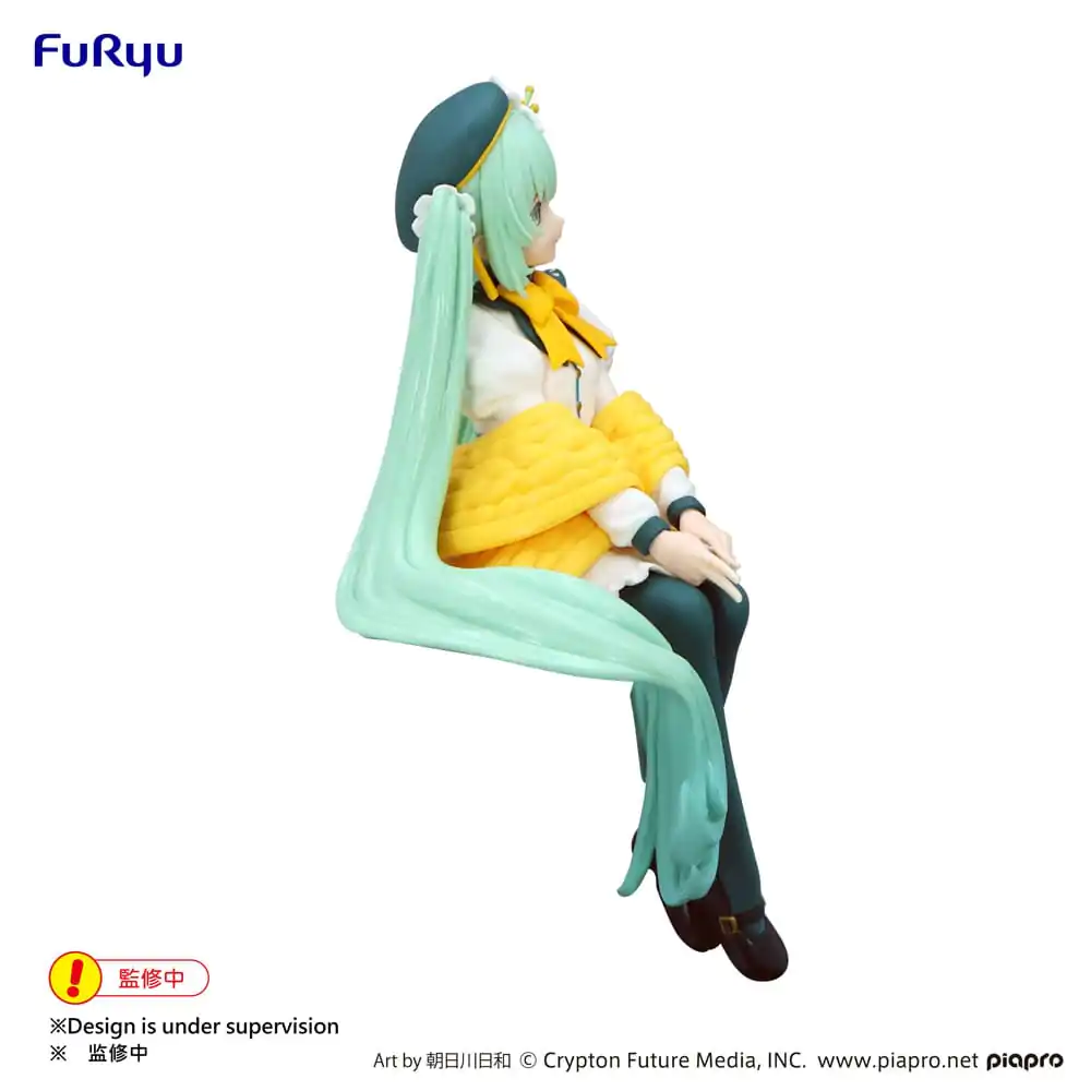 Hatsune Miku Noodle Stopper PVC Kip Cvetlična Vila Lily White Ver. 14 cm fotografija izdelka