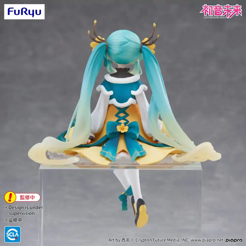 Hatsune Miku držalo za rezance PVC figurica Hatsune Miku 2025 Chinese New Year Ver. 14 cm fotografija izdelka