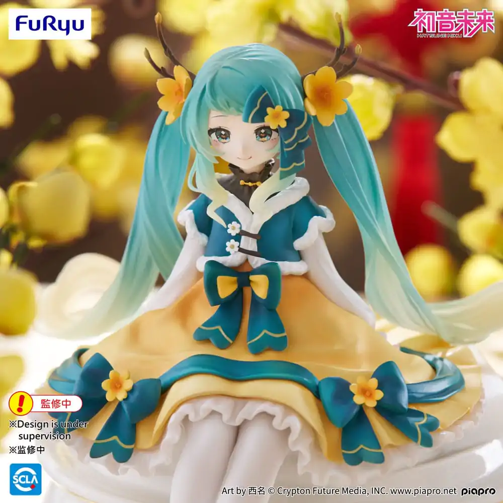 Hatsune Miku držalo za rezance PVC figurica Hatsune Miku 2025 Chinese New Year Ver. 14 cm fotografija izdelka