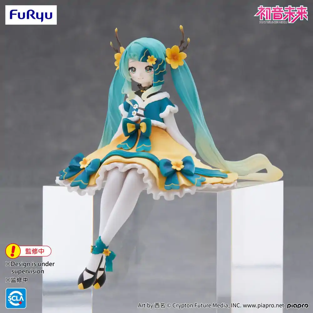 Hatsune Miku držalo za rezance PVC figurica Hatsune Miku 2025 Chinese New Year Ver. 14 cm fotografija izdelka
