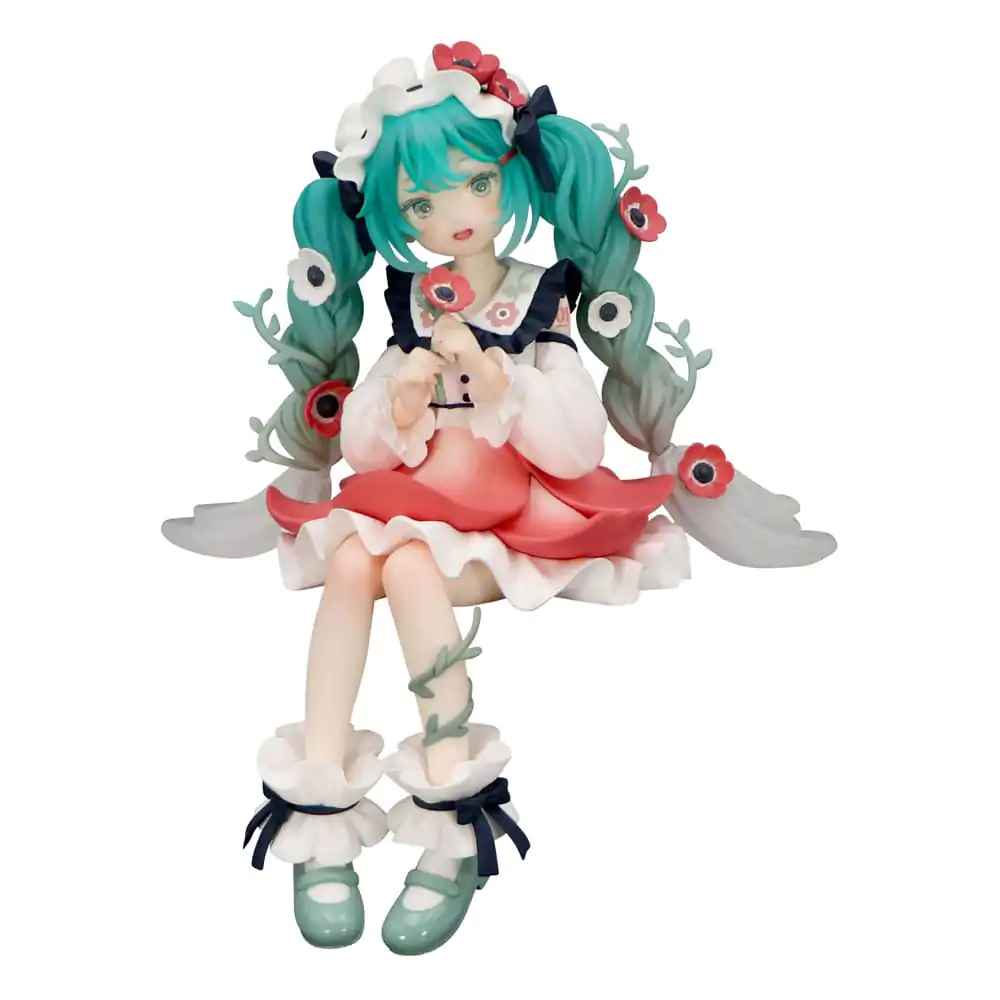 Hatsune Miku držalo za testenine PVC figura Hatsune Miku Flower Fairy Anemone 14 cm fotografija izdelka