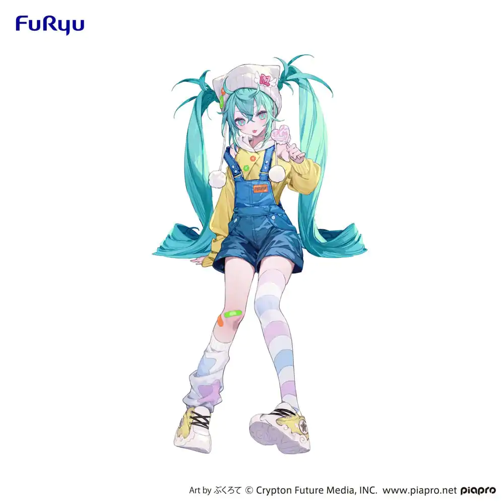 Hatsune Miku Noodle Stopper PVC Kip Hatsune Miku Lollipop 15 cm fotografija izdelka