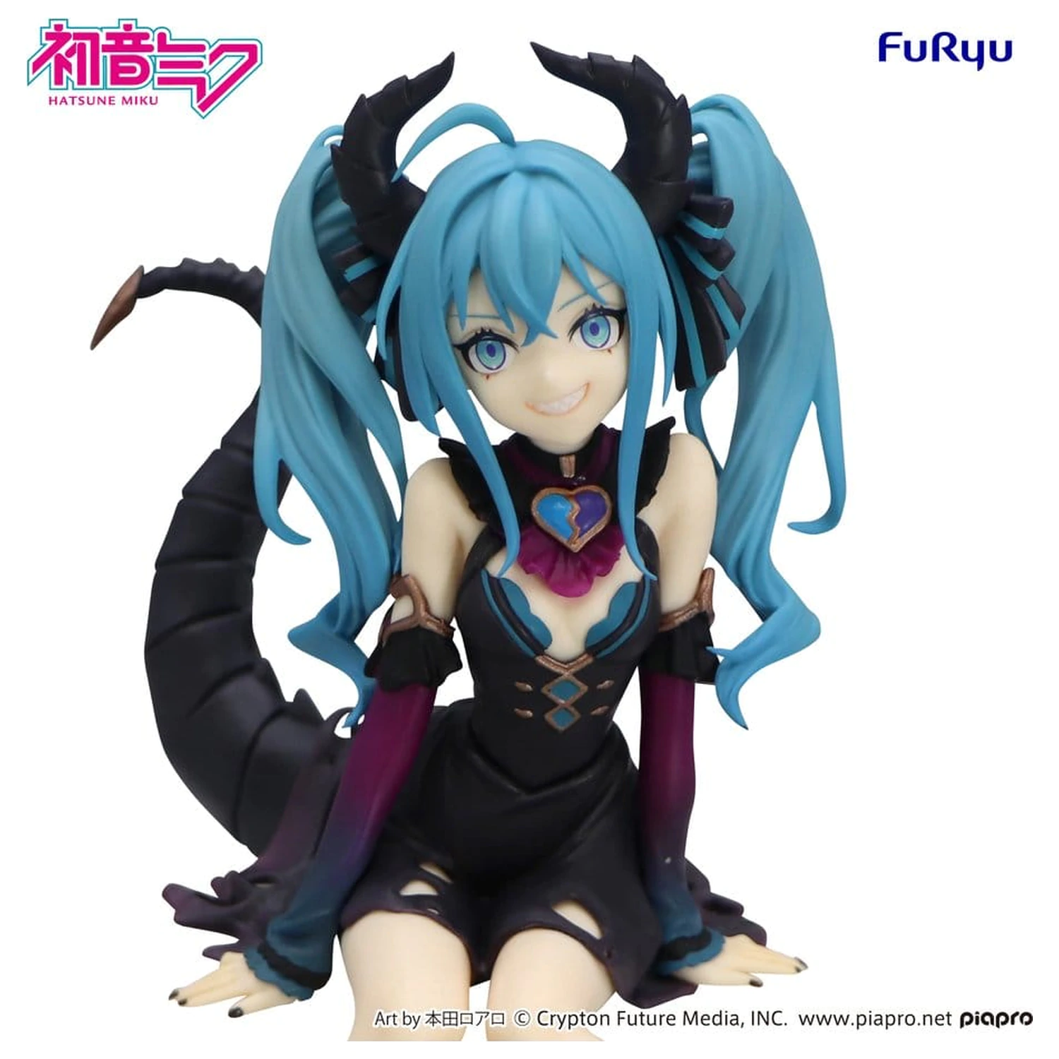 Hatsune Miku Noodle Stopper PVC figurica Hatsune Miku Villain Ver. 16 cm fotografija izdelka