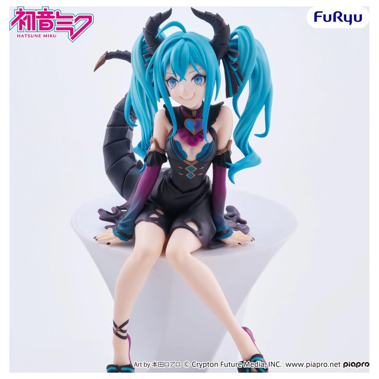 Hatsune Miku Noodle Stopper PVC figurica Hatsune Miku Villain Ver. 16 cm fotografija izdelka