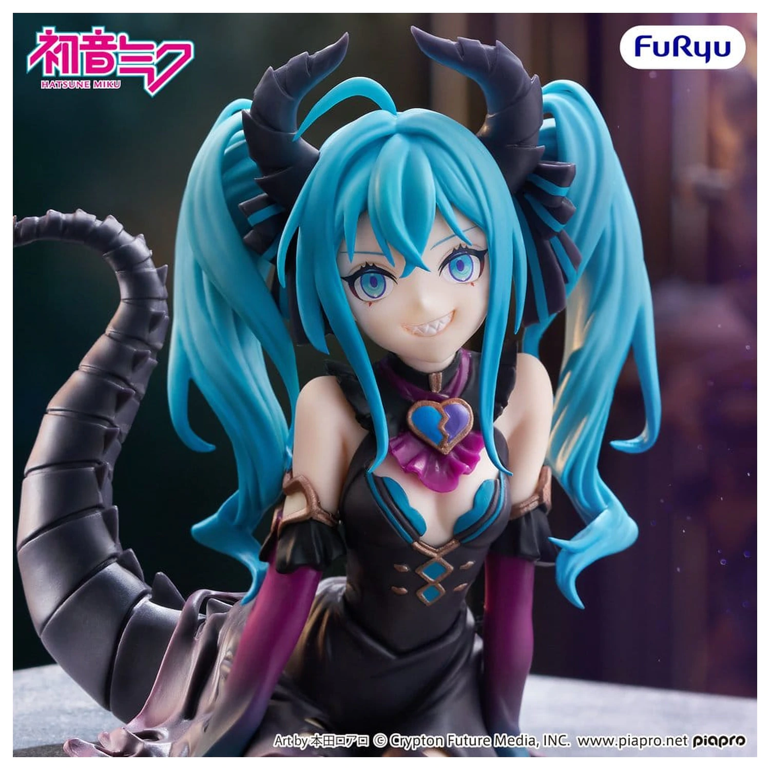 Hatsune Miku Noodle Stopper PVC figurica Hatsune Miku Villain Ver. 16 cm fotografija izdelka