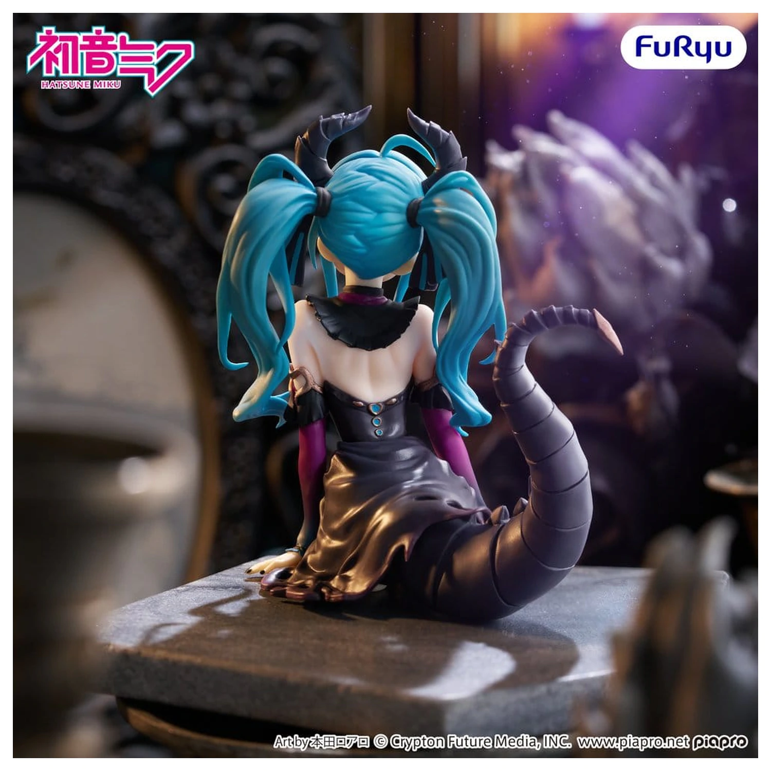 Hatsune Miku Noodle Stopper PVC figurica Hatsune Miku Villain Ver. 16 cm fotografija izdelka
