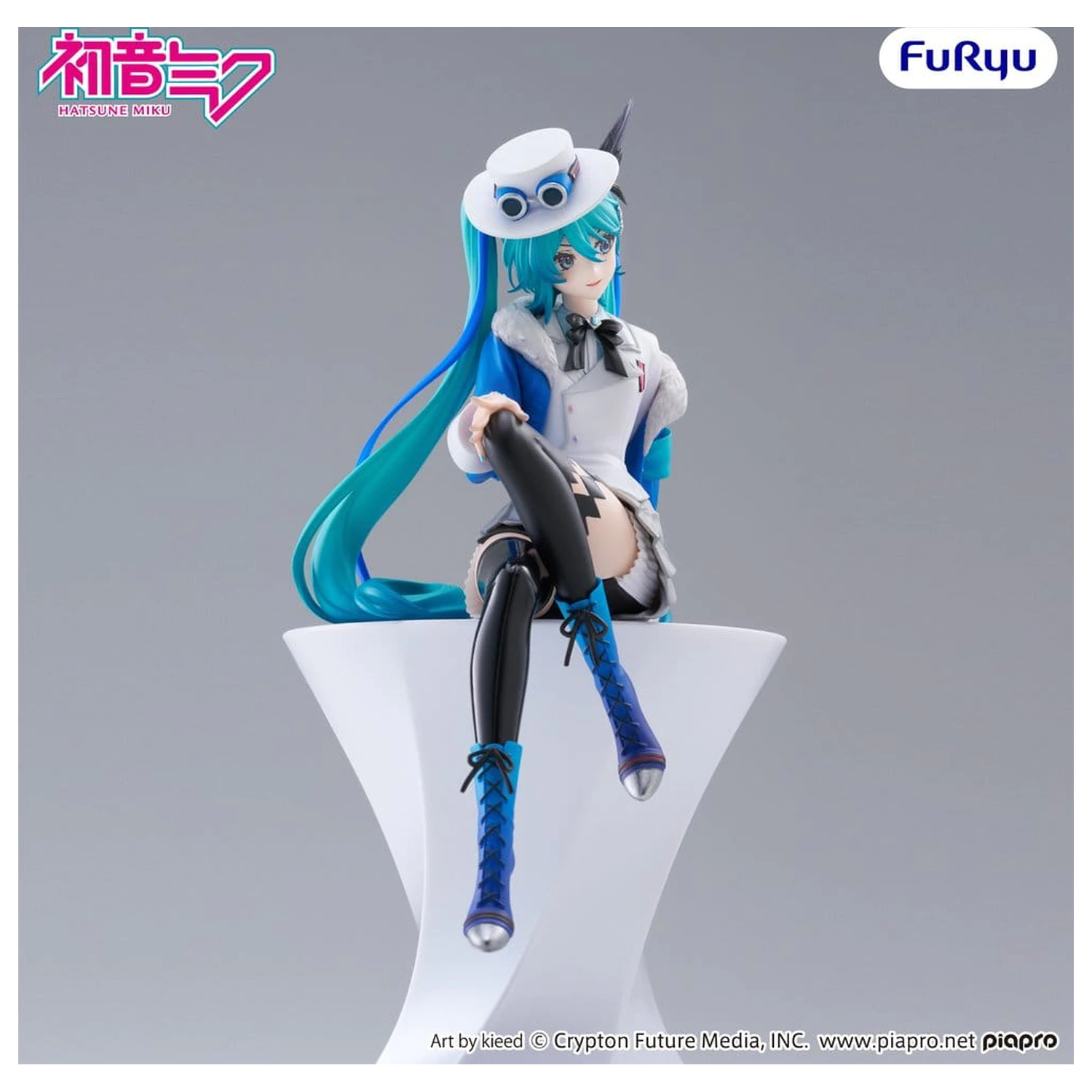 Hatsune Miku zamašek za rezance PVC figura Miku with you 2025 Ver. 15 cm fotografija izdelka