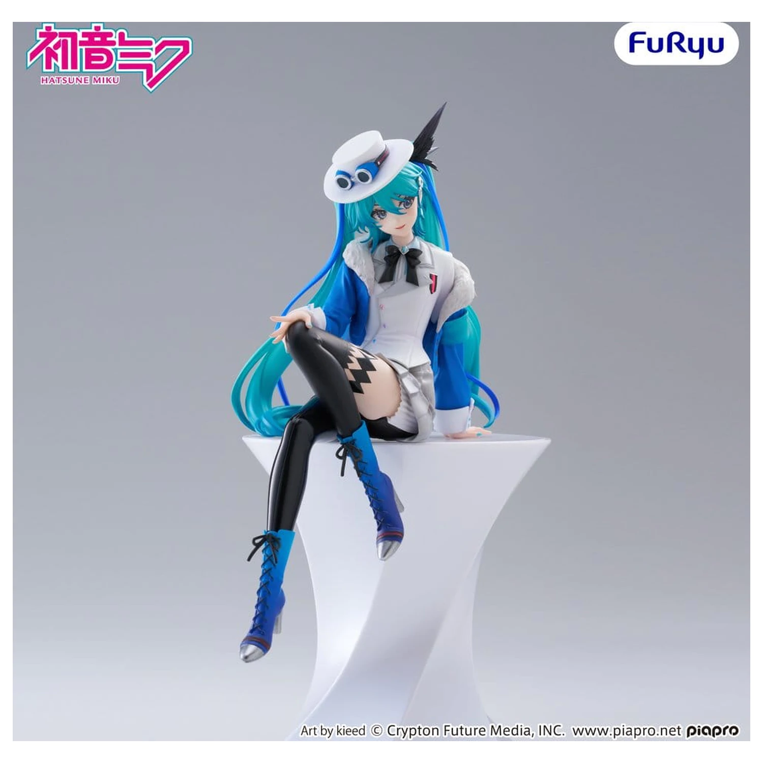 Hatsune Miku zamašek za rezance PVC figura Miku with you 2025 Ver. 15 cm fotografija izdelka