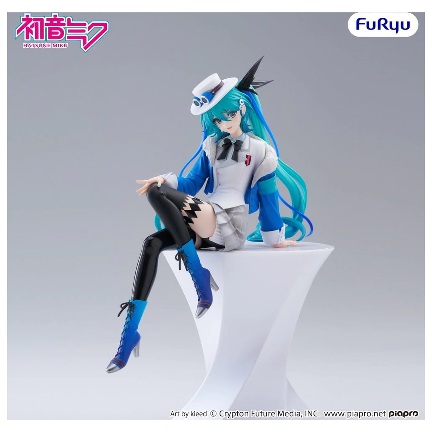 Hatsune Miku zamašek za rezance PVC figura Miku with you 2025 Ver. 15 cm fotografija izdelka