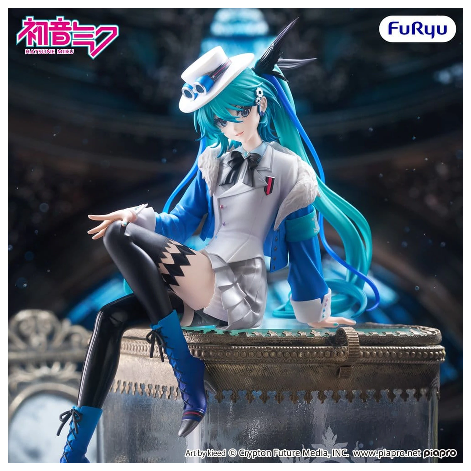 Hatsune Miku zamašek za rezance PVC figura Miku with you 2025 Ver. 15 cm fotografija izdelka