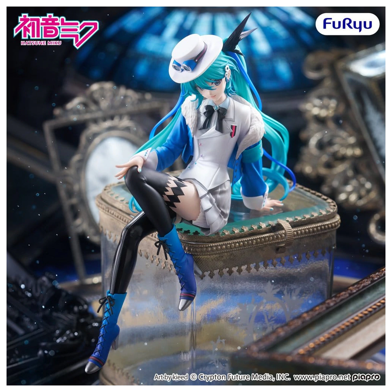Hatsune Miku zamašek za rezance PVC figura Miku with you 2025 Ver. 15 cm fotografija izdelka