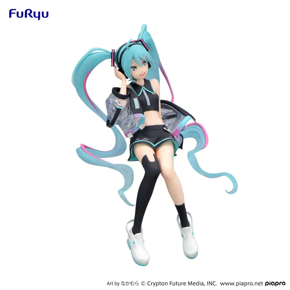 Hatsune Miku držalo za rezance PVC Kip Neon Cyber 16 cm fotografija izdelka