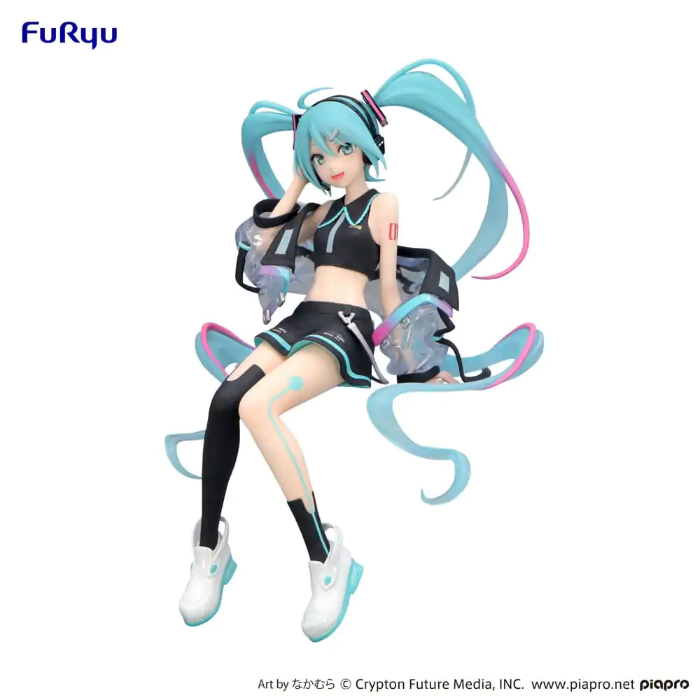 Hatsune Miku držalo za rezance PVC Kip Neon Cyber 16 cm fotografija izdelka