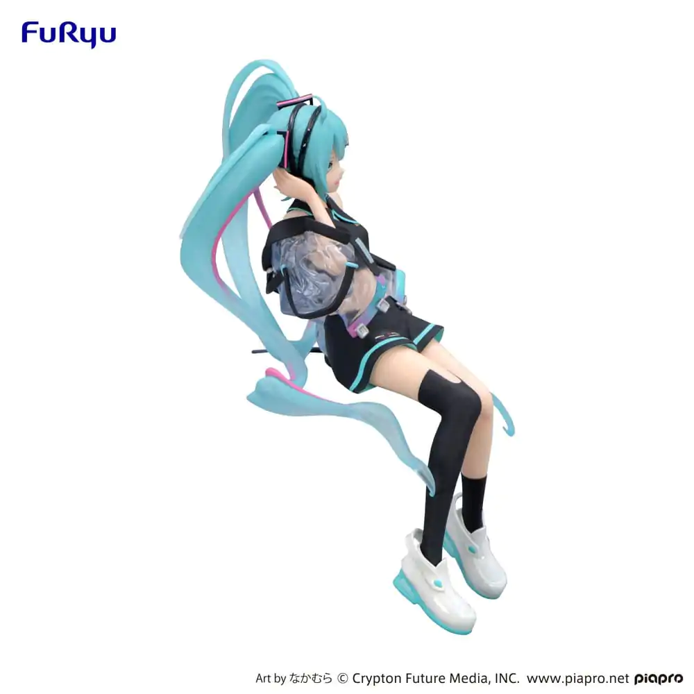 Hatsune Miku držalo za rezance PVC Kip Neon Cyber 16 cm fotografija izdelka