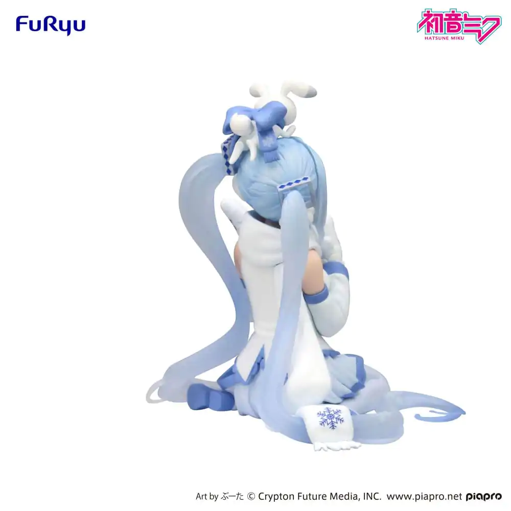 Hatsune Miku Zamašek za rezance PVC figurica Snow Miku Sky Town 10th Ver. 10 cm fotografija izdelka