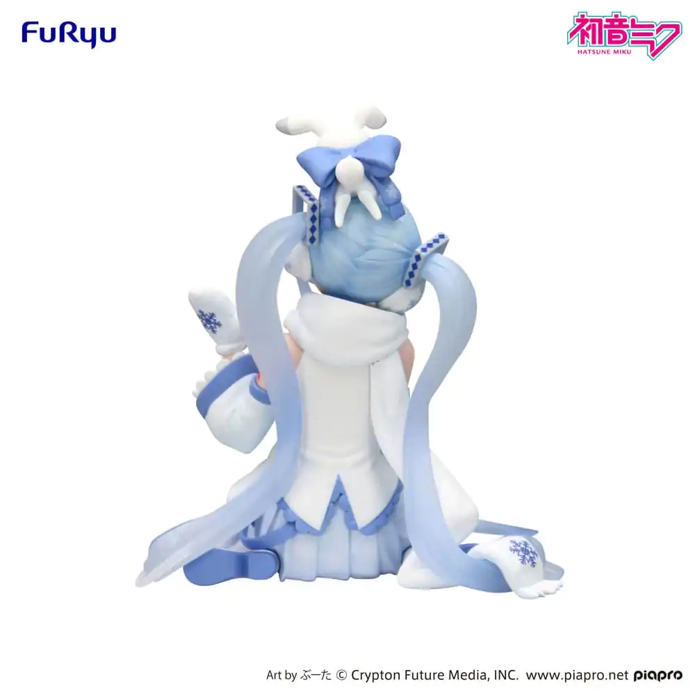 Hatsune Miku Zamašek za rezance PVC figurica Snow Miku Sky Town 10th Ver. 10 cm fotografija izdelka