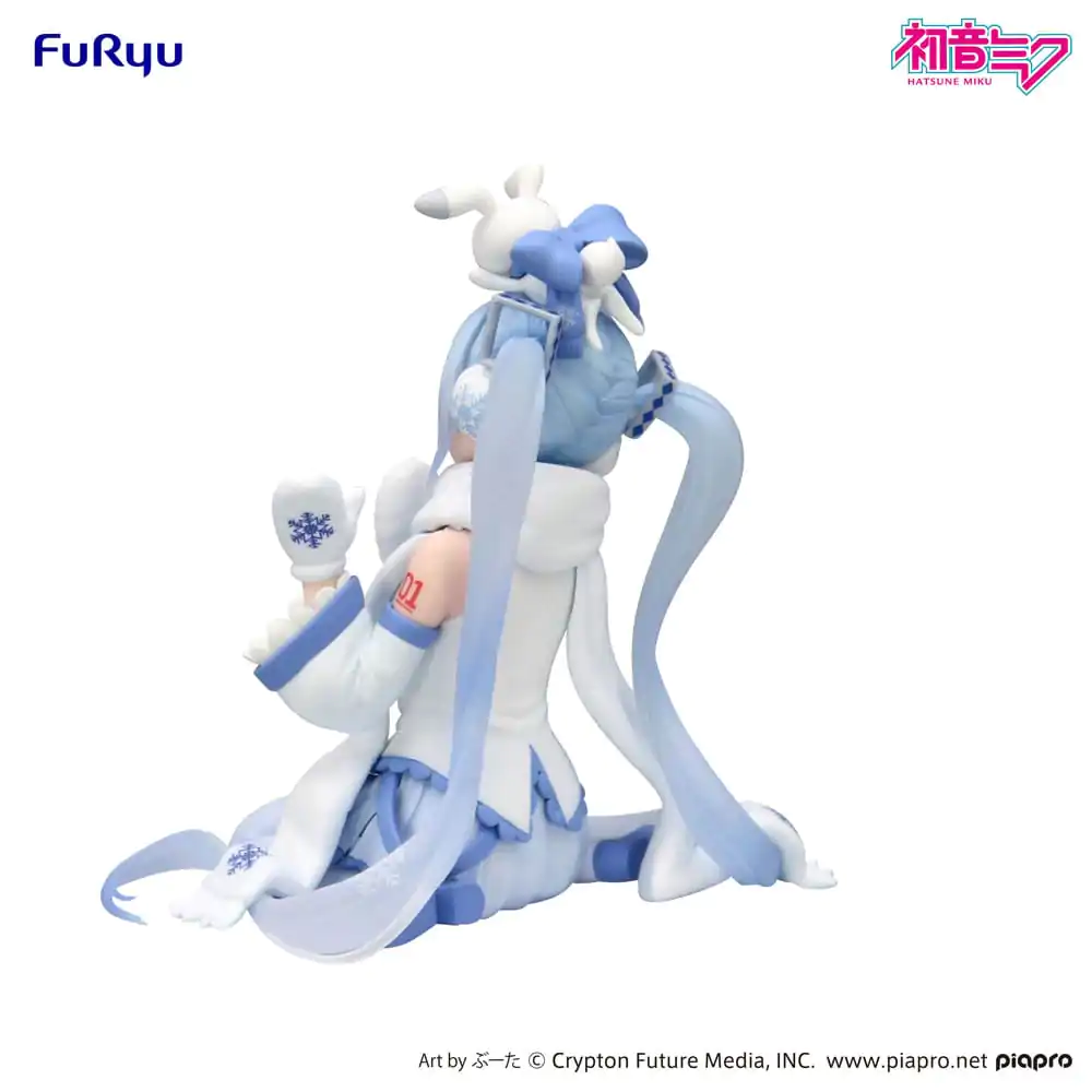 Hatsune Miku Zamašek za rezance PVC figurica Snow Miku Sky Town 10th Ver. 10 cm fotografija izdelka