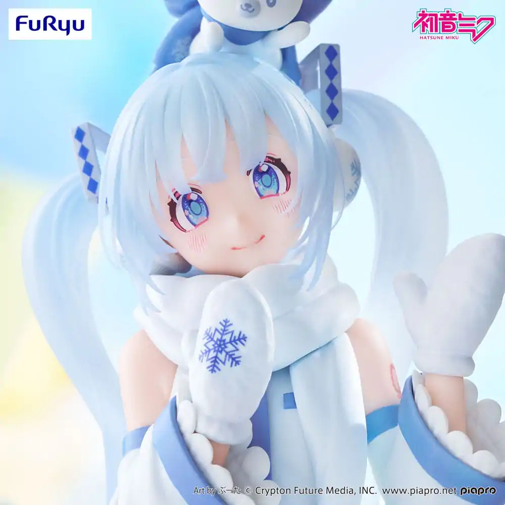 Hatsune Miku Zamašek za rezance PVC figurica Snow Miku Sky Town 10th Ver. 10 cm fotografija izdelka