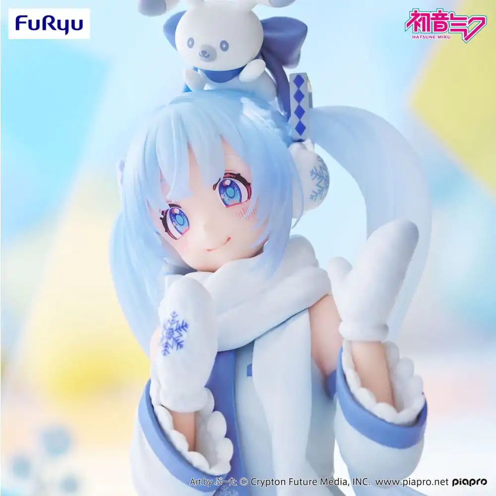 Hatsune Miku Zamašek za rezance PVC figurica Snow Miku Sky Town 10th Ver. 10 cm fotografija izdelka