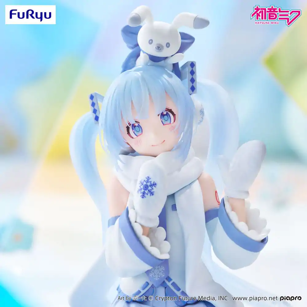 Hatsune Miku Zamašek za rezance PVC figurica Snow Miku Sky Town 10th Ver. 10 cm fotografija izdelka