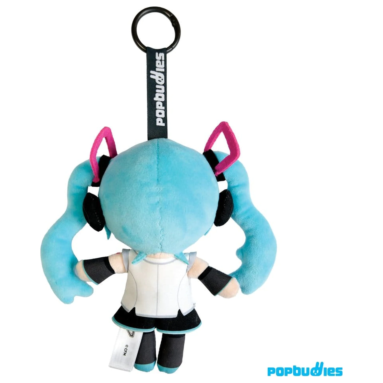 Hatsune Miku plišast obesek za ključe V4X 15 cm fotografija izdelka