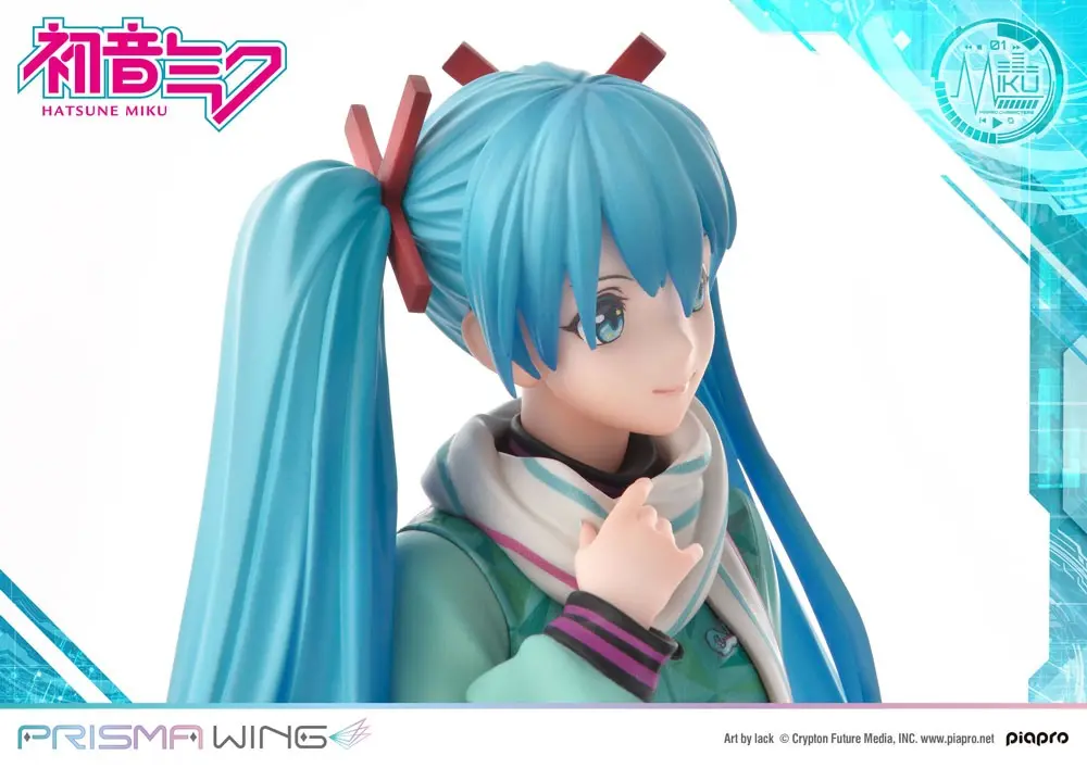 Hatsune Miku Prisma Wing PVC kip 1/7 Hatsune Miku (risba: lack) 19 cm fotografija izdelka