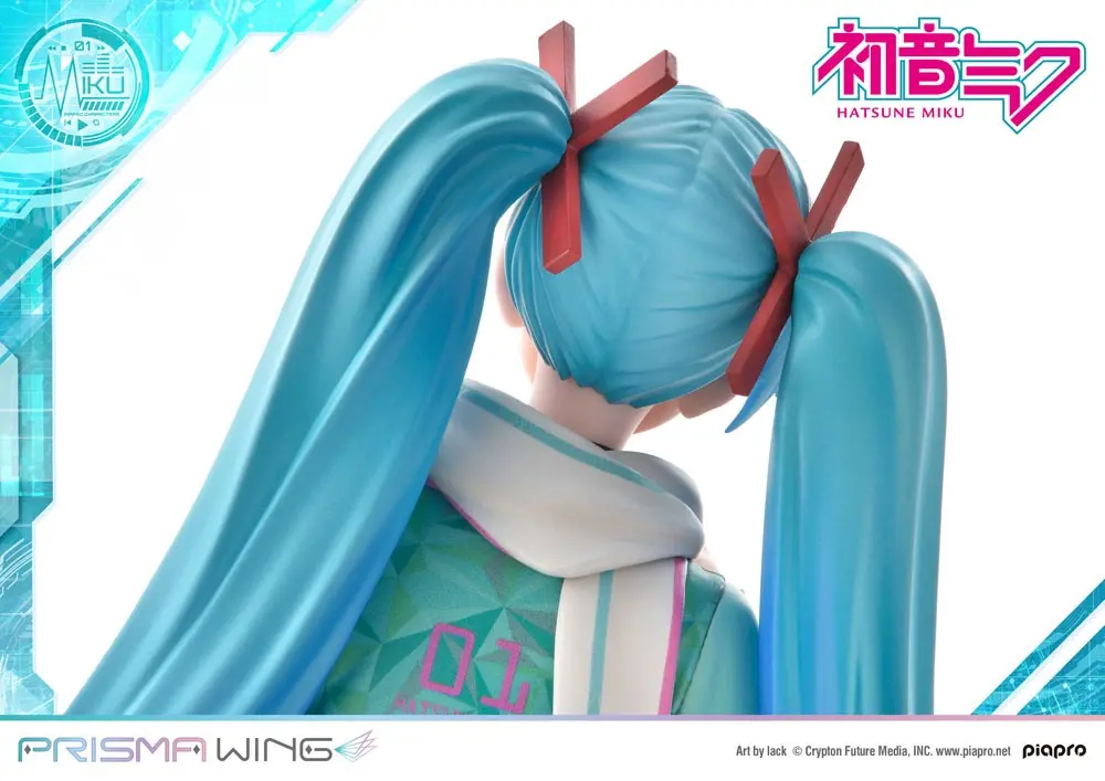 Hatsune Miku Prisma Wing PVC kip 1/7 Hatsune Miku (risba: lack) 19 cm fotografija izdelka