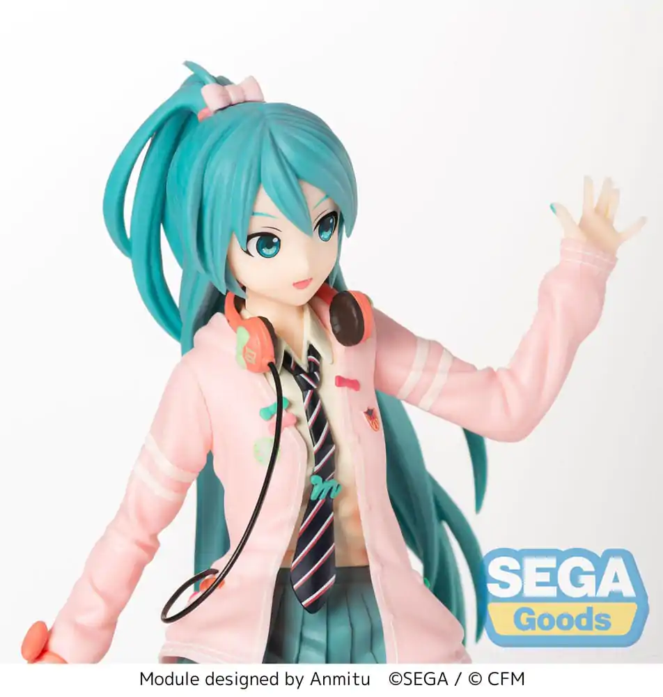 Hatsune Miku Project DIVA Arcade SPM PVC Kip Hatsune Miku Ribbon Girl 24 cm fotografija izdelka