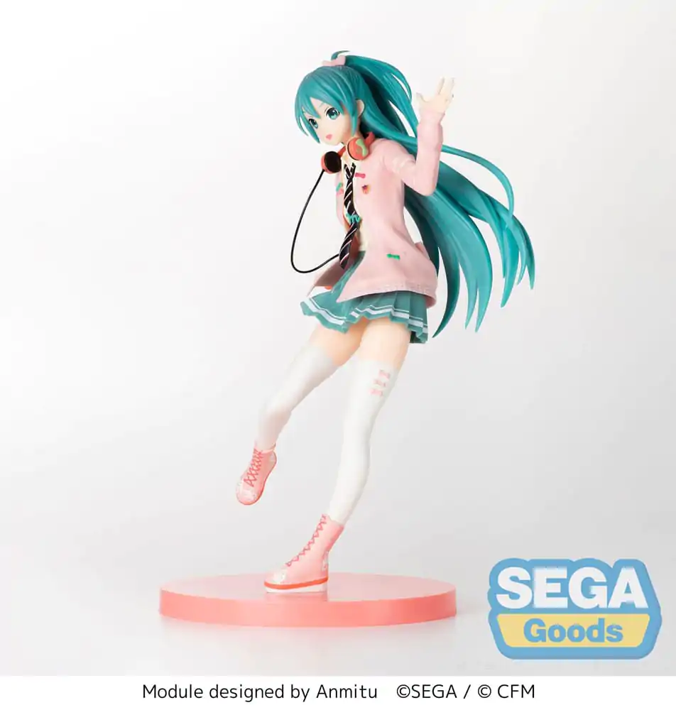 Hatsune Miku Project DIVA Arcade SPM PVC Kip Hatsune Miku Ribbon Girl 24 cm fotografija izdelka