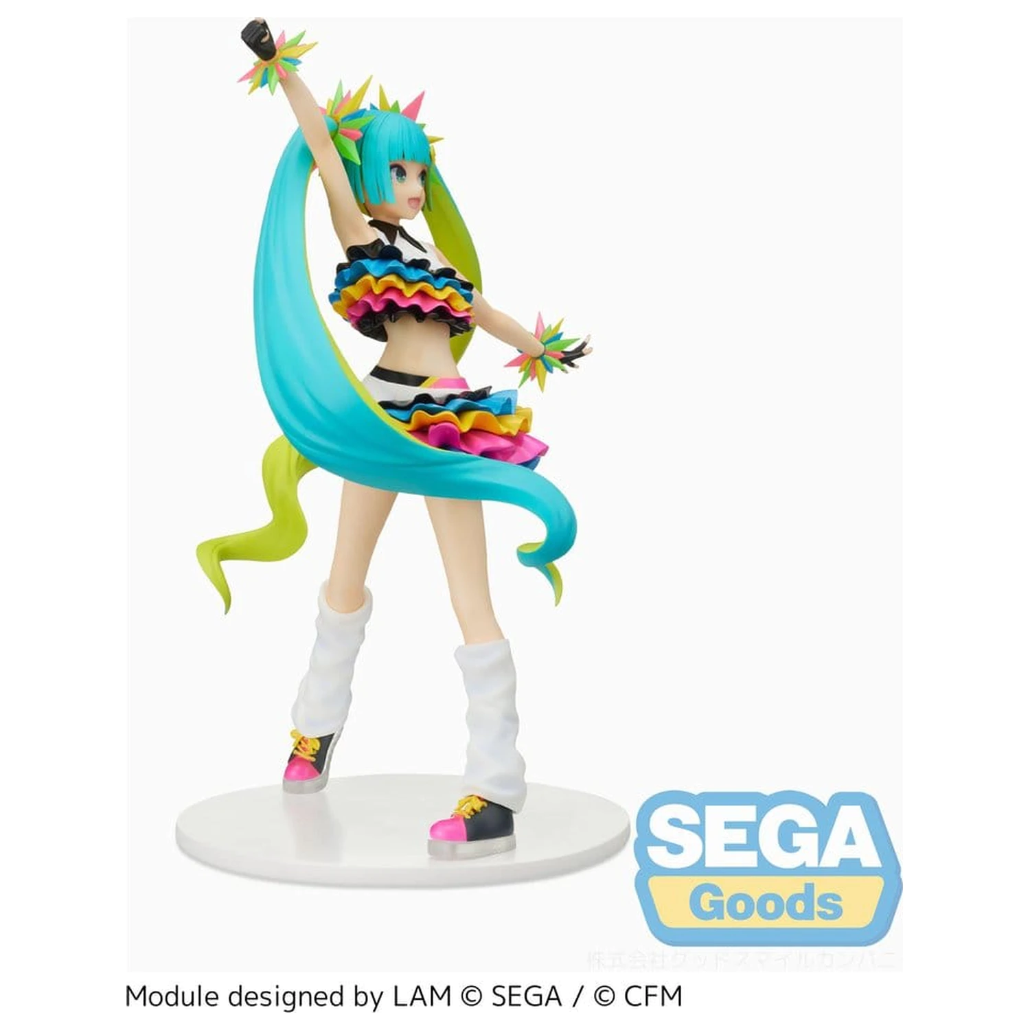 Hatsune Miku Project DIVA MEGA39's FIGURIZM PVC figura Hatsune Miku - Catch the Wave 25 cm fotografija izdelka