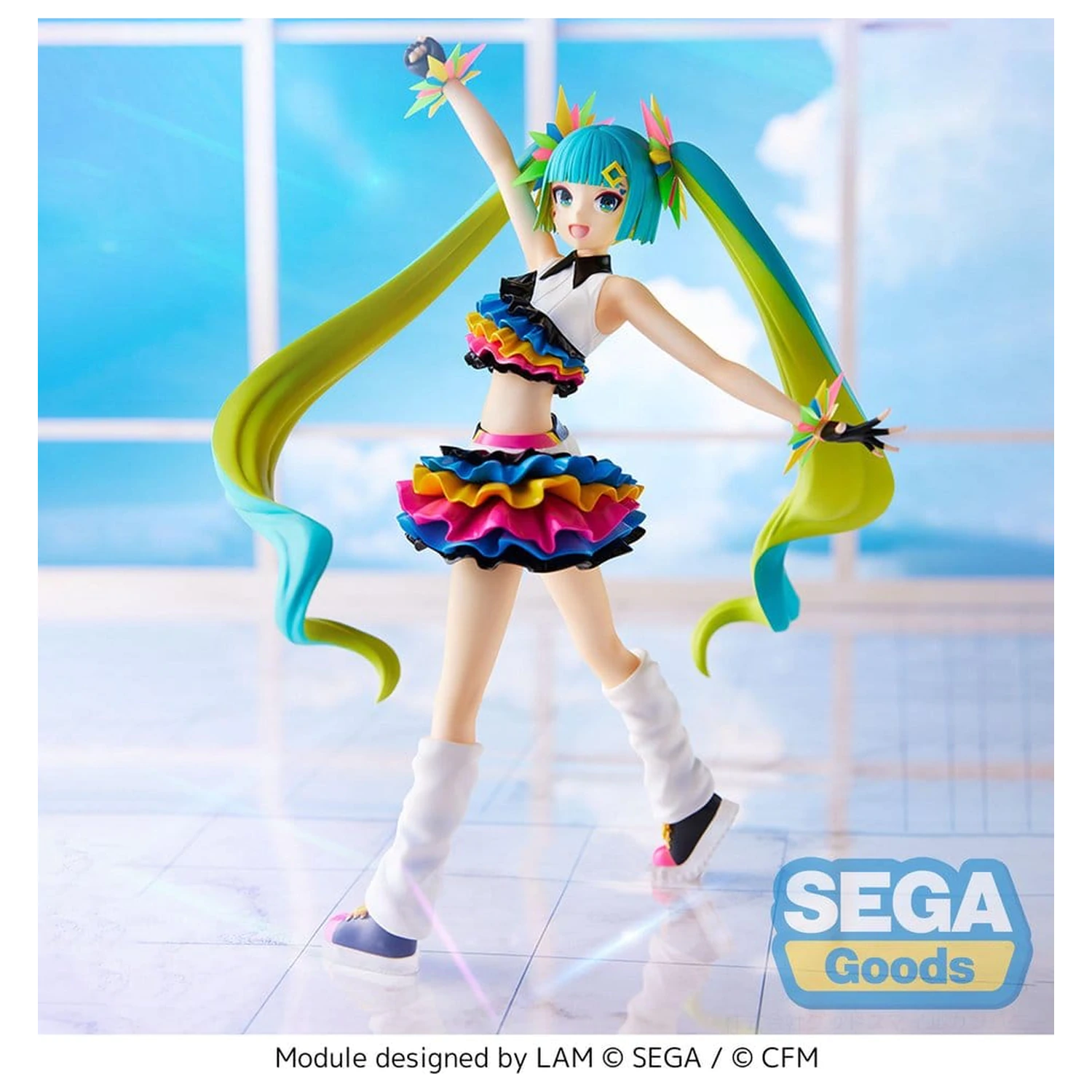 Hatsune Miku Project DIVA MEGA39's FIGURIZM PVC figura Hatsune Miku - Catch the Wave 25 cm fotografija izdelka