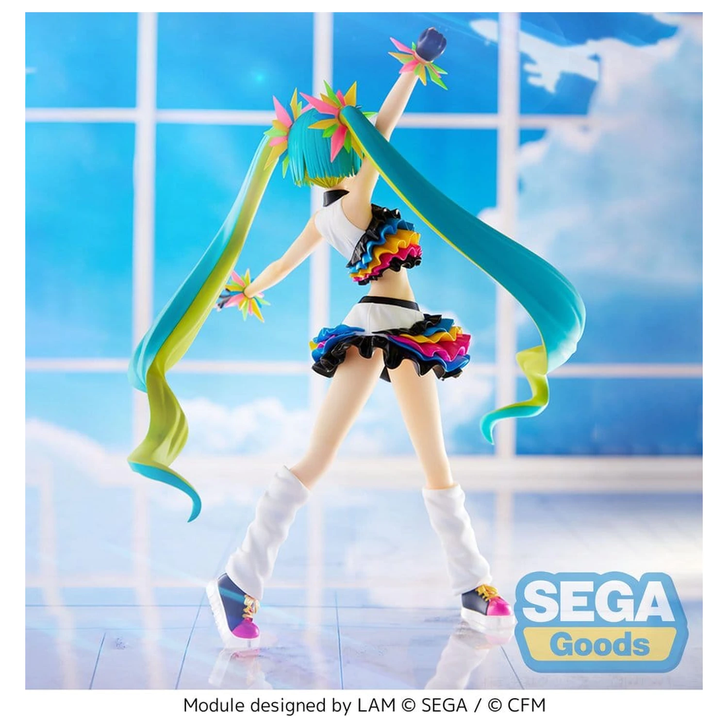 Hatsune Miku Project DIVA MEGA39's FIGURIZM PVC figura Hatsune Miku - Catch the Wave 25 cm fotografija izdelka