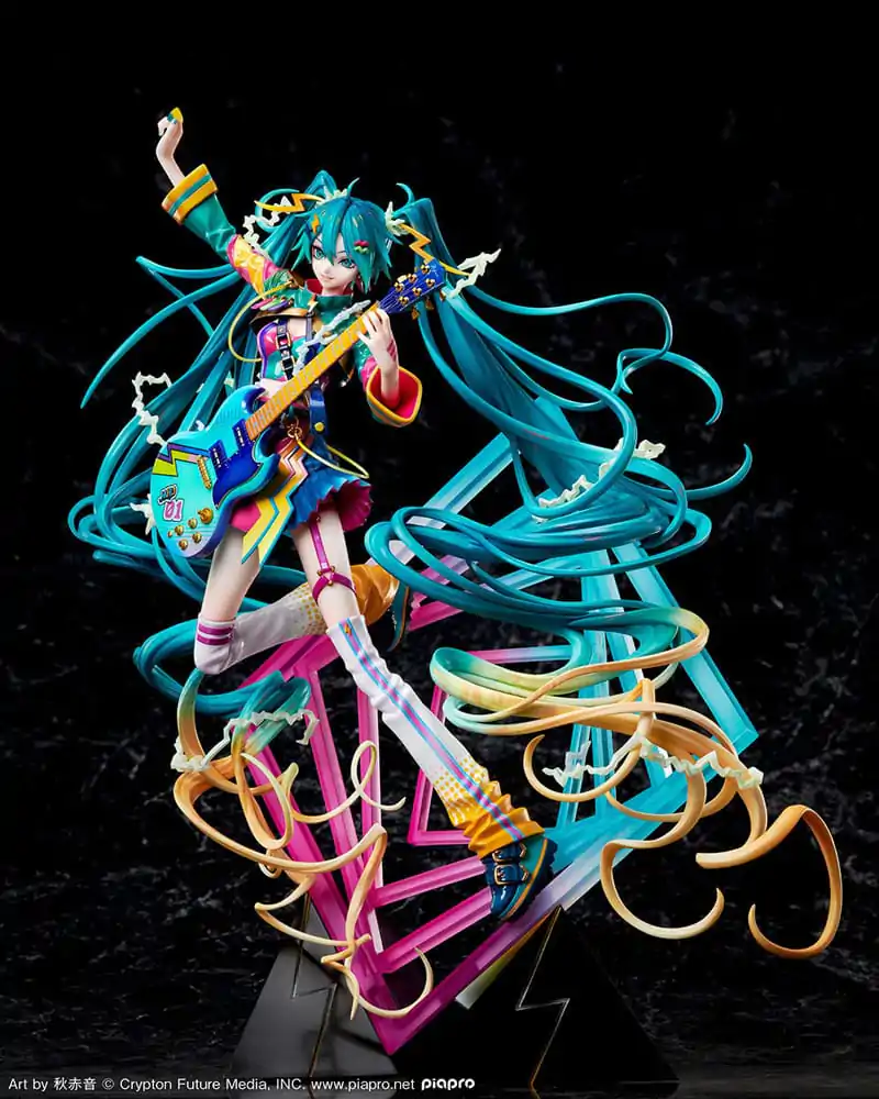 Hatsune Miku PVC Kip 1/7 Japan Tour 2023 Thunderbolt 32 cm fotografija izdelka