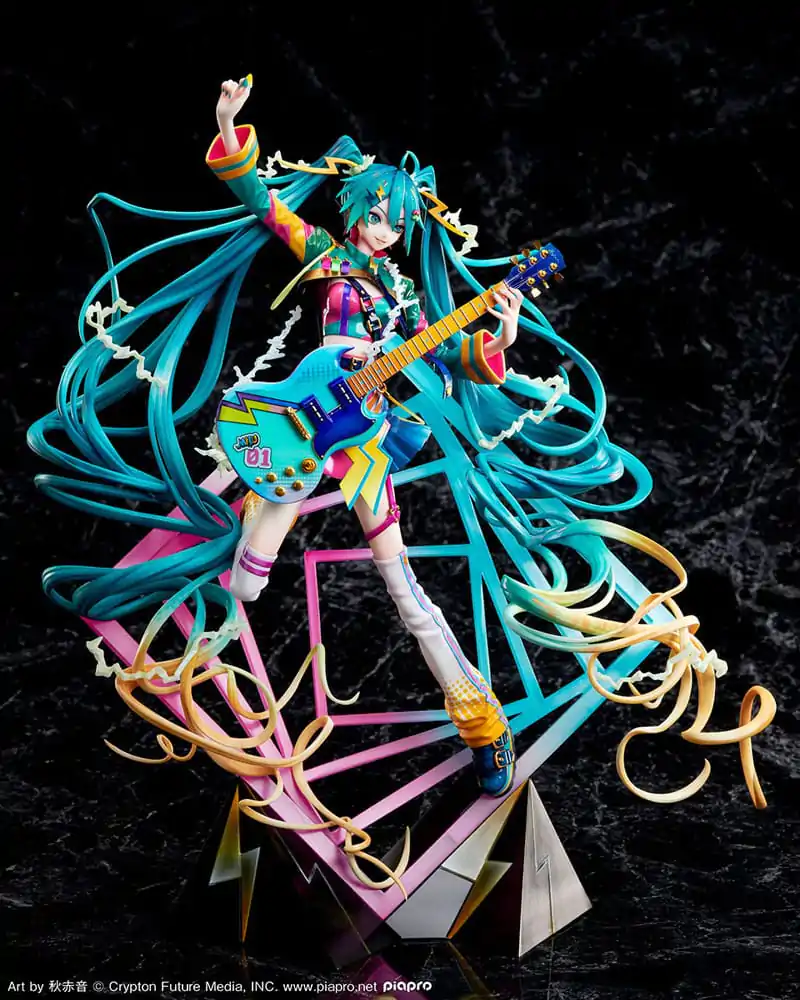 Hatsune Miku PVC Kip 1/7 Japan Tour 2023 Thunderbolt 32 cm fotografija izdelka