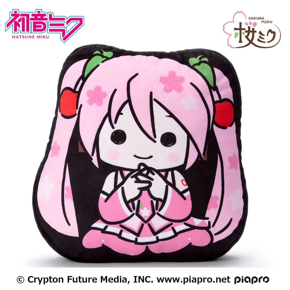 Hatsune Miku 2D plišasta figura Sakura Miku 34 cm fotografija izdelka