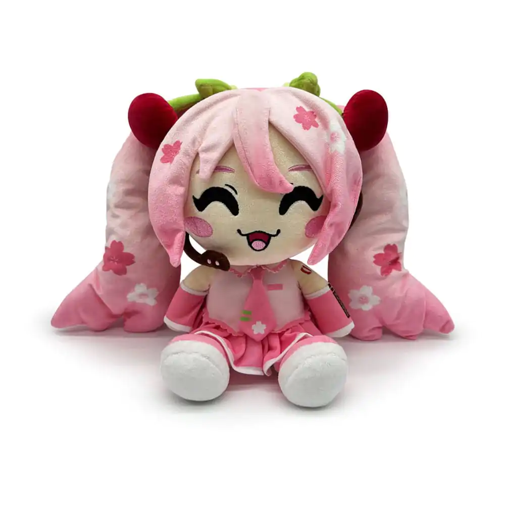 Hatsune Miku Plišasta Figurica Sakura Miku 22 cm fotografija izdelka