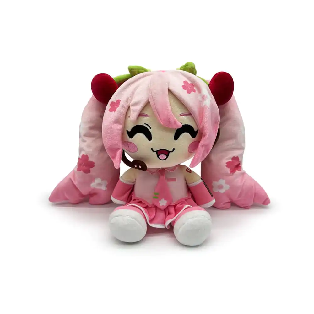 Hatsune Miku Plišasta Figurica Sakura Miku 22 cm fotografija izdelka