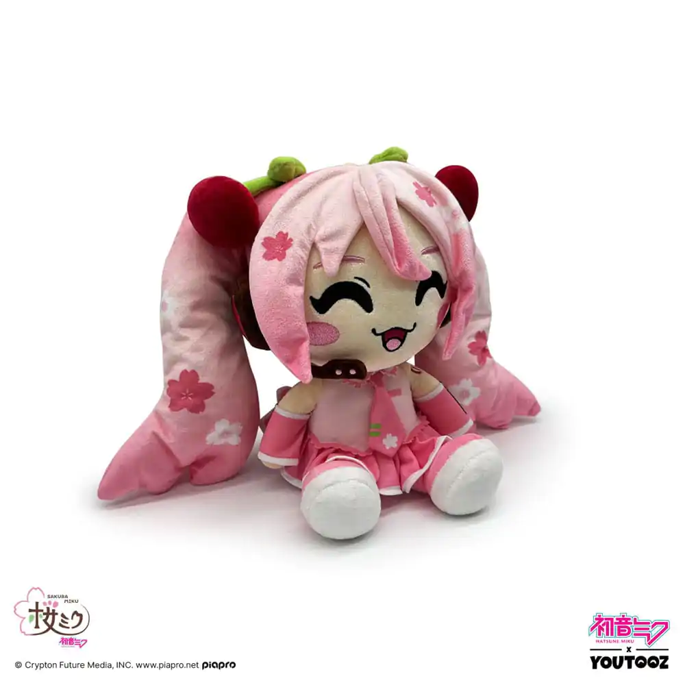 Hatsune Miku Plišasta Figurica Sakura Miku 22 cm fotografija izdelka