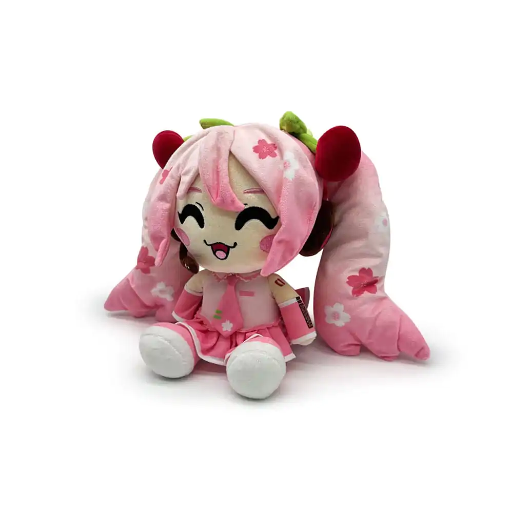 Hatsune Miku Plišasta Figurica Sakura Miku 22 cm fotografija izdelka