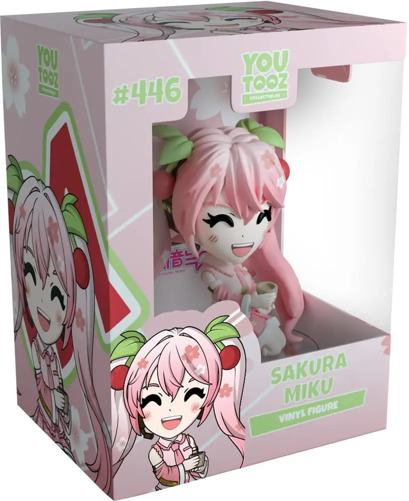 Hatsune Miku vinilna figura Sakura Miku 9 cm fotografija izdelka