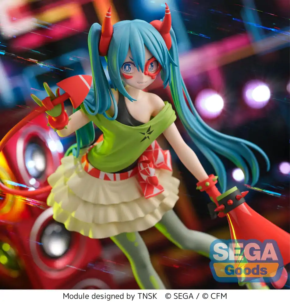 Hatsune Miku Series FIGURIZMa PVC Kip Project DIVA- X Hatsune Miku - DE:MONSTAR T.R. 22 cm fotografija izdelka