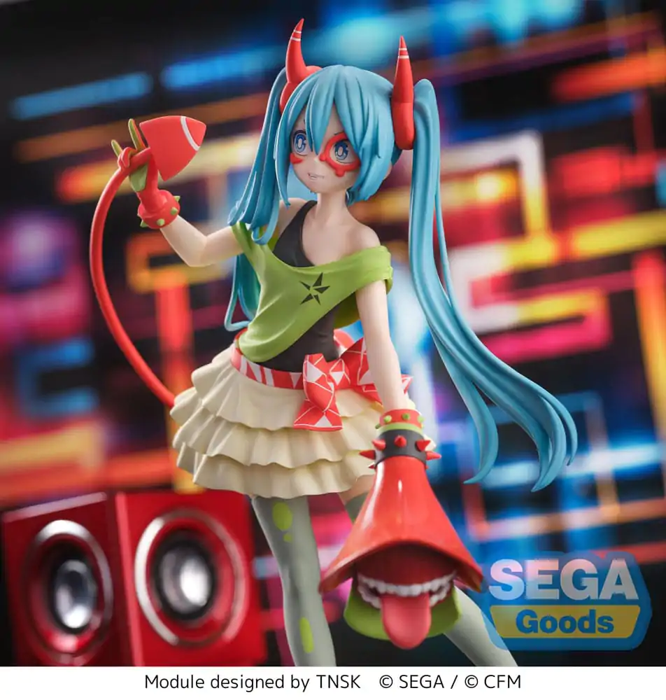 Hatsune Miku Series FIGURIZMa PVC Kip Project DIVA- X Hatsune Miku - DE:MONSTAR T.R. 22 cm fotografija izdelka