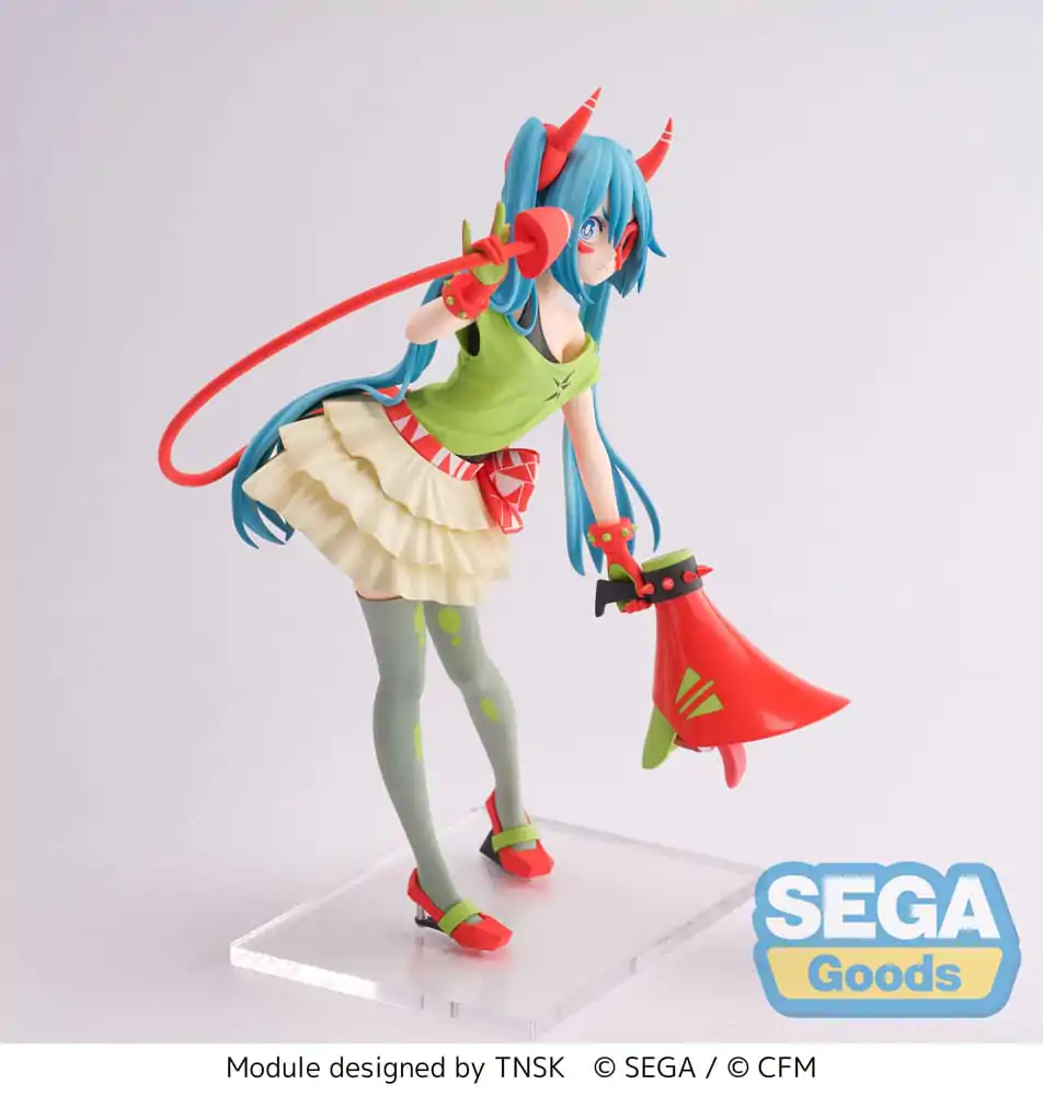 Hatsune Miku Series FIGURIZMa PVC Kip Project DIVA- X Hatsune Miku - DE:MONSTAR T.R. 22 cm fotografija izdelka