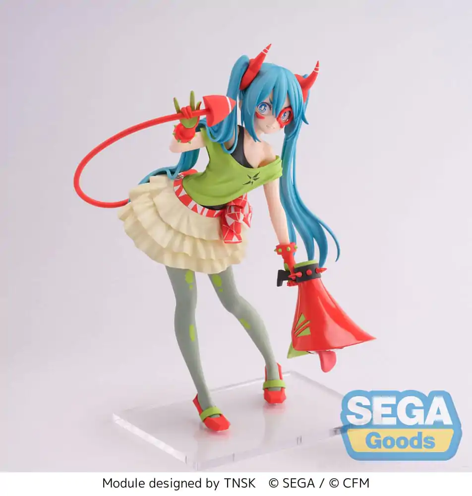 Hatsune Miku Series FIGURIZMa PVC Kip Project DIVA- X Hatsune Miku - DE:MONSTAR T.R. 22 cm fotografija izdelka