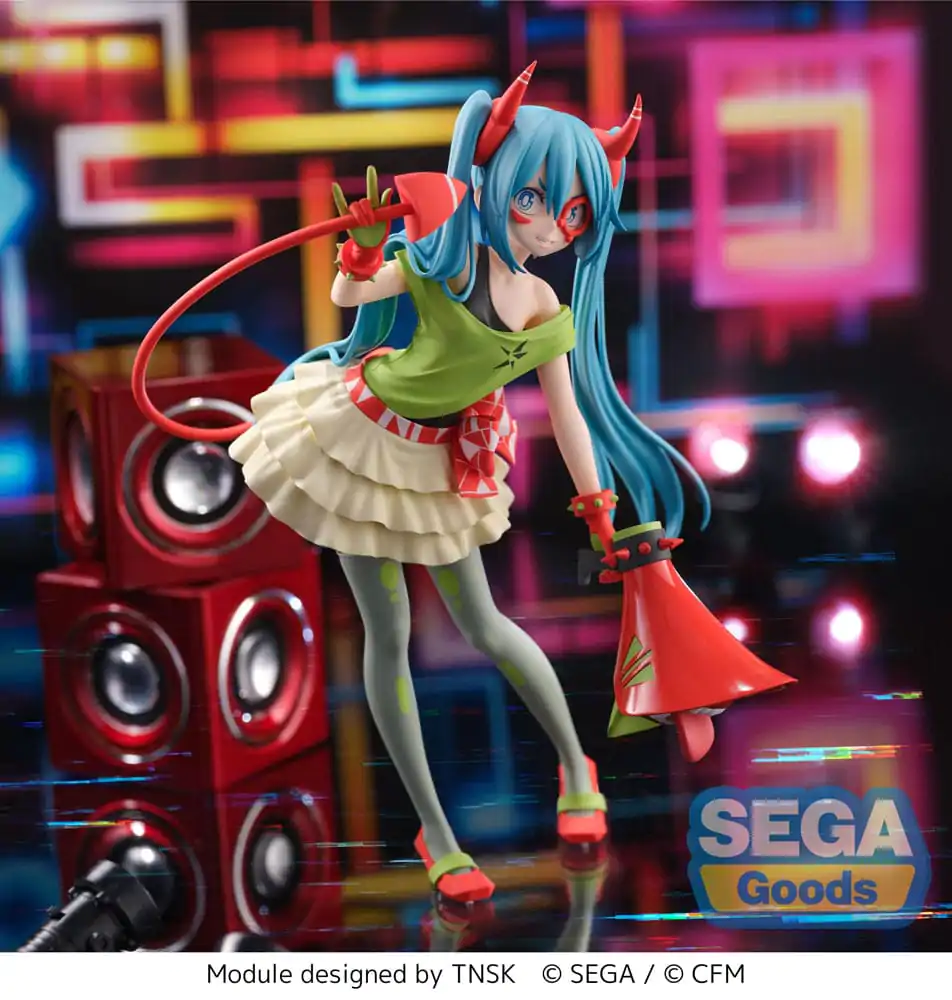 Hatsune Miku Series FIGURIZMa PVC Kip Project DIVA- X Hatsune Miku - DE:MONSTAR T.R. 22 cm fotografija izdelka