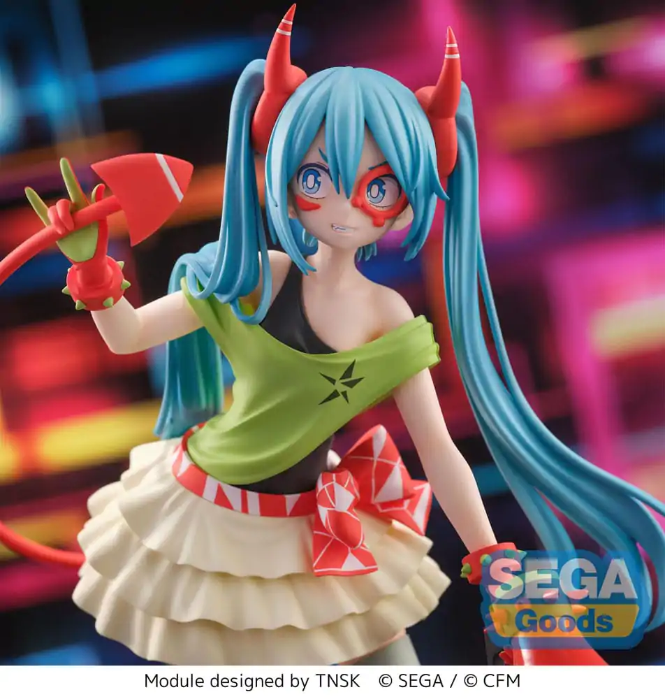 Hatsune Miku Series FIGURIZMa PVC Kip Project DIVA- X Hatsune Miku - DE:MONSTAR T.R. 22 cm fotografija izdelka