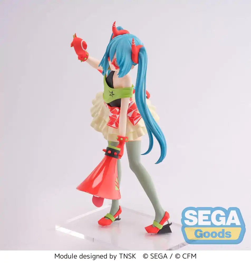 Hatsune Miku Series FIGURIZMa PVC Kip Project DIVA- X Hatsune Miku - DE:MONSTAR T.R. 22 cm fotografija izdelka