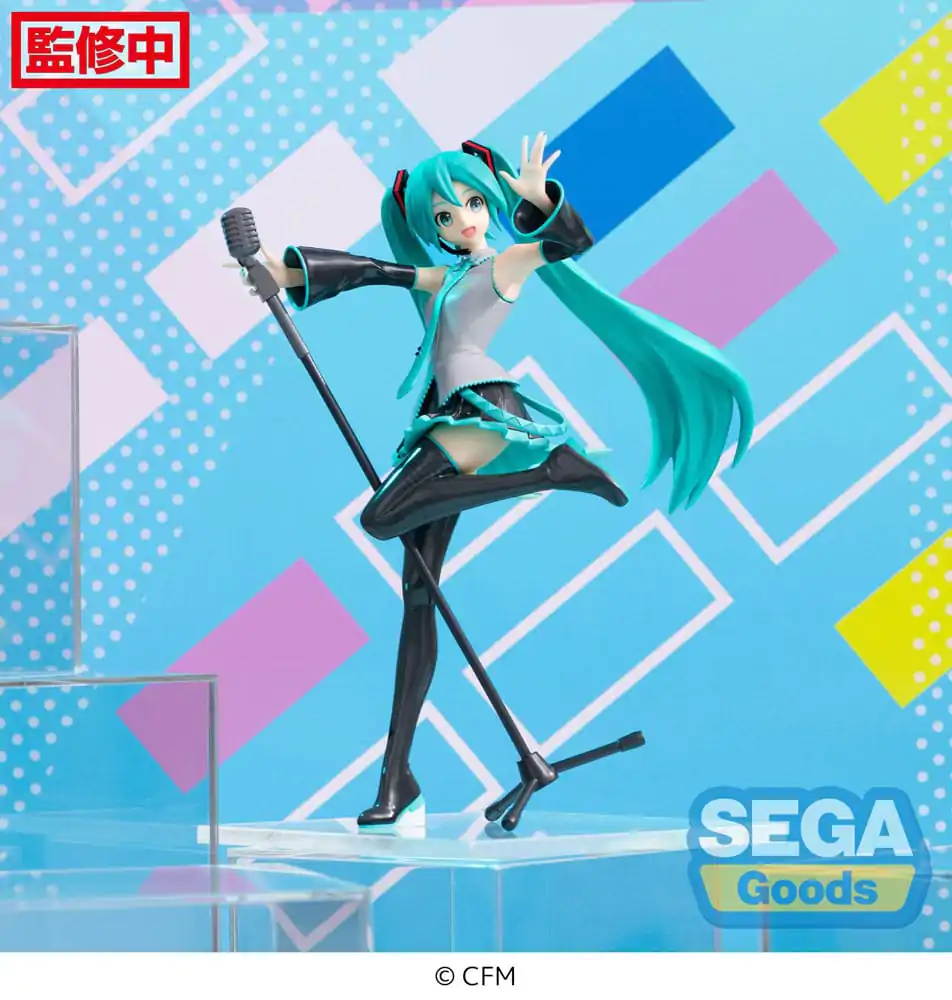 Hatsune Miku Series Luminasta PVC Kip Project DIVA MEGA39's 15th DIVA Ver. 18 cm fotografija izdelka