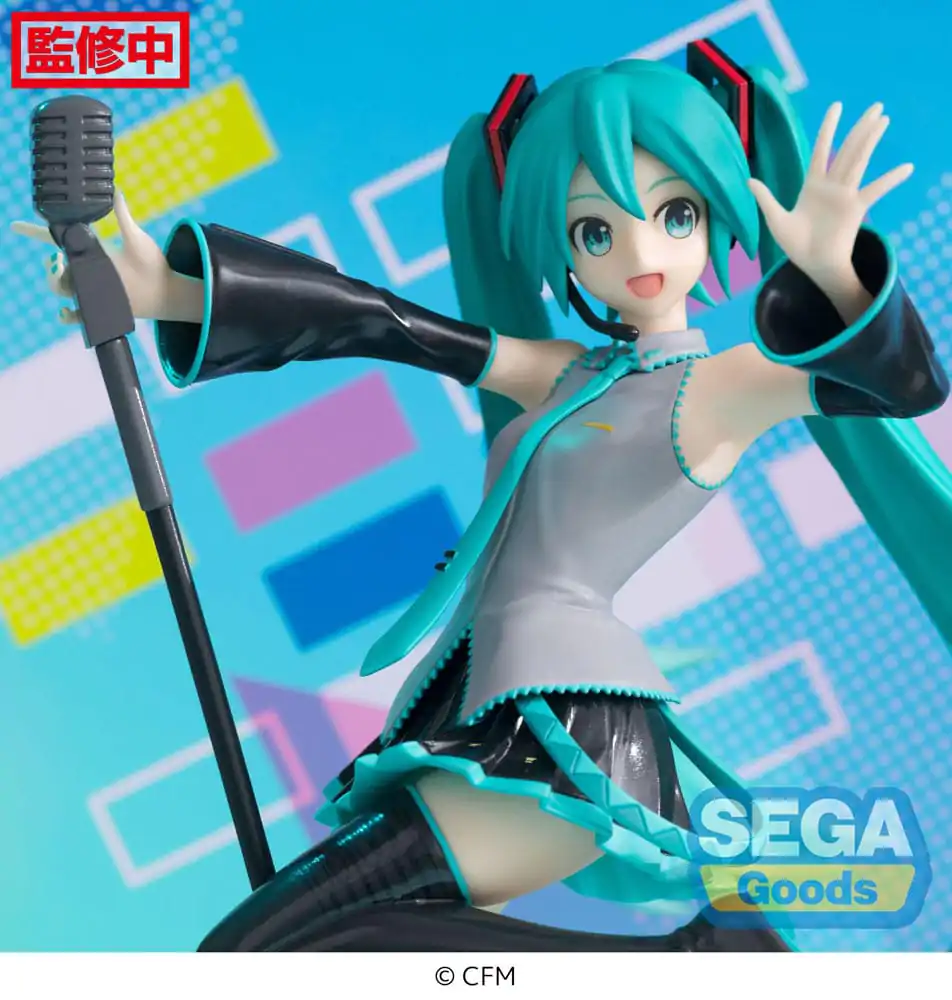 Hatsune Miku Series Luminasta PVC Kip Project DIVA MEGA39's 15th DIVA Ver. 18 cm fotografija izdelka