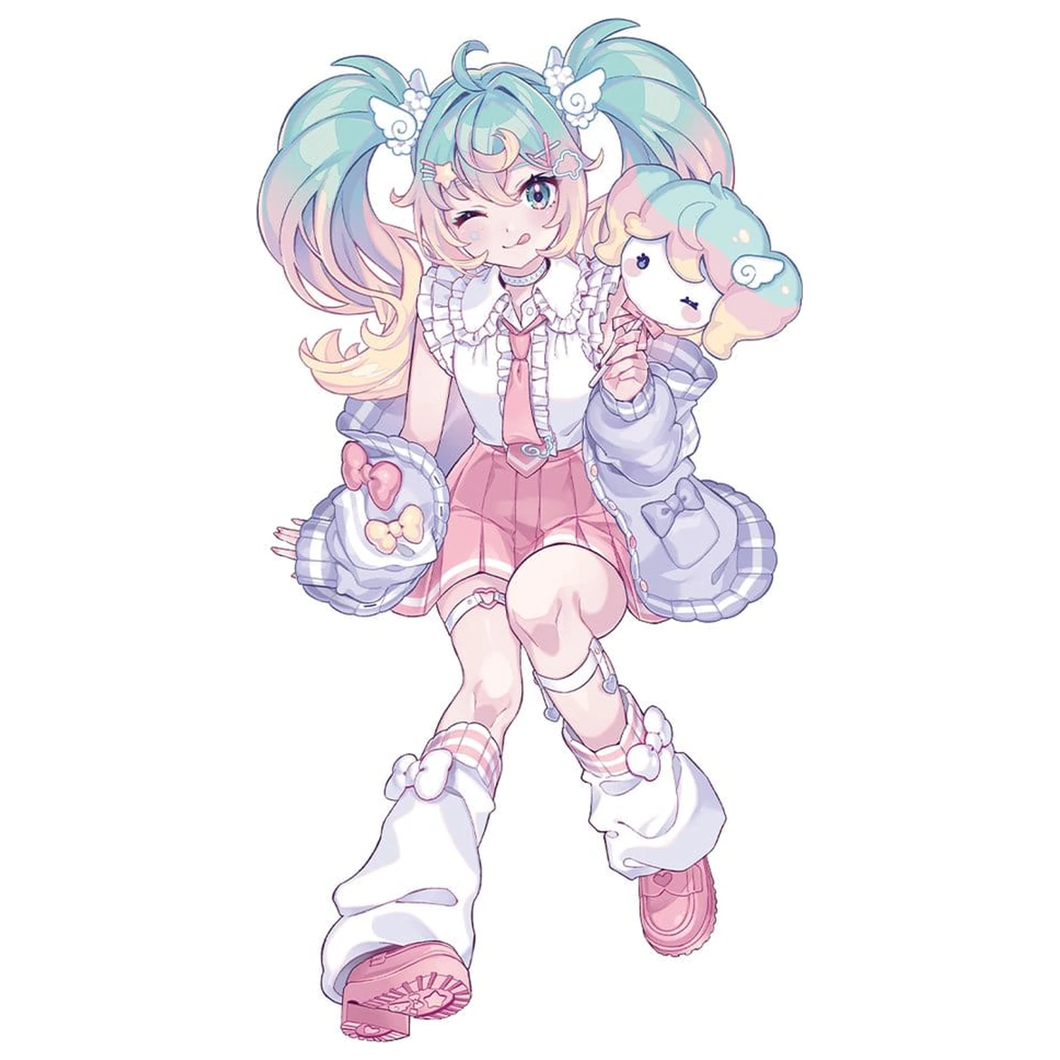 Hatsune Miku Sweet School Life PVC figura Pastelna različica 13 cm fotografija izdelka